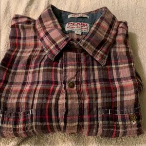 Men’s long sleeve button down shirt